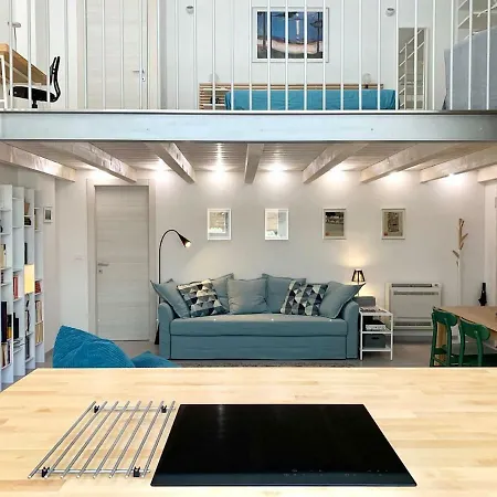 Apartamento Blue Loft - Central Open Space & Private Parking Bolonha